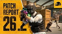 PUBG | Patch Report #26.2 - New Crafter Pass, New Team Deathmatch map and MORE!