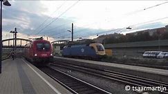 MAV 470 005-4 und OBB 1116 029-0 im Wien Westbahnhof 24-07-2014