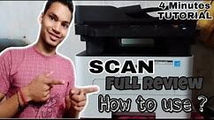 Samsung M2876nd |How To Scan Documents|Full Scanning tips