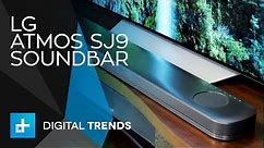 LG Atmos SJ9 Soundbar - Hands On Review