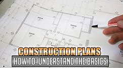 How To: Reading Construction Blueprints & Plans | #1