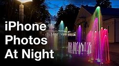 How To Take Sharp iPhone Night Photos