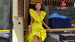 Bollywood Actress Shilpa Shetty Stuns In Yellow Attire On The Set Of India's Got Talent 10
