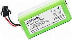 NASTIMA 14.4V 2600mAh Li-ion Battery Replacement Compatible with Tesvor X500 Eufy Robovac 11S 11S MAX 12 15C 15C MAX 25C 30C G10 Hybrid G20 G30 Edge R450 R500 and Ecovacs Deebot N79 N79S DN622