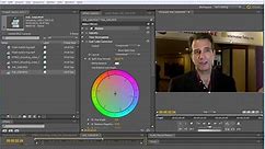Adjusting Color and Brightness in Adobe Premiere Pro CS5.5