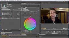 Adjusting Color and Brightness in Adobe Premiere Pro CS5.5