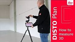 Leica DISTO™ Plan App: How to measure 3D?