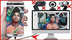 How to Use Mobile Camera as Webcam on PC via USB or WiFi