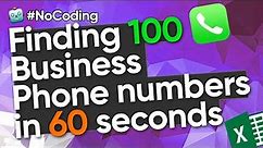 FIND ☎️ BUSINESS PHONE NUMBERS FOR LEAD GENERATION, SALES AND COLD-CALLING | COMPANY PHONES FINDER