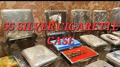 My Collection of Silver Cigarette Case 55💥/ Todas mis PITILLERAS DE PLATA/ O Holy Night