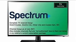 TV Channel Surfing: Charter Spectrum, Grand Coulee, WA [July 2021]