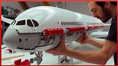 Man Builds Hyperrealistic RC Plane at Scale | Airbus A350 Replica by @RamyRC