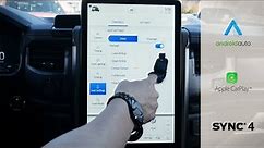Sync4 Media Screen in the 2022-2023 Ford Expedition | Connecting a phone, using navigation and more!