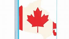 Red Maple  Symbol Canada Country Flag Book Sheet Protectors Portfolio Binder Folder - Walmart.ca