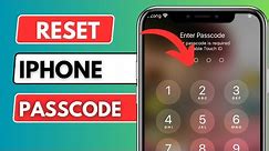 How To Reset IPhone Passcode Without Lossing Data|How To Reset IPhone Passcode If Forgotten 2024