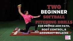 2 Beginner Softball Pitching Drills For Proper Arm Path, Body Control & Accuracy Building