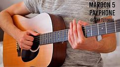 Maroon 5 - Payphone EASY Guitar Tutorial With Chords / Lyrics