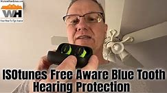 The New Isotunes Free Aware Bluetooth Hearing Protection with Adjustable Pass Through Sound