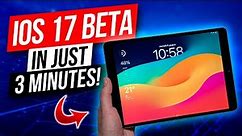 How to Install iPadOS 17 Developer Beta in 3 Minutes
