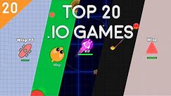 TOP 20 IO GAMES // BEST .IO GAMES EVER