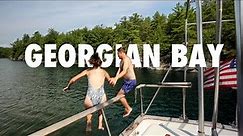 THIS IS GEORGIAN BAY (GORGEOUS CRUISING and CRYSTAL CLEAR FRESH water)