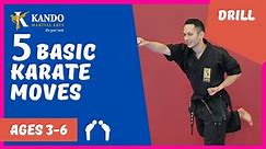 New To Karate? Learn These 5 Basic Karate Moves for Kids