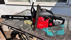 Craftsman 18" Chainsaw 42cc | 2 YEARS REVIEW | IS IT ANY GOOD?