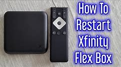 How To Restart The Xfinity Flex Box