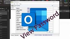How to Recover Outlook Account 2021 | Show The Email Password In Outlook |
