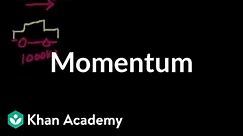 Introduction to momentum | Impacts and linear momentum | Physics | Khan Academy