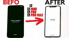 How to Factory Reset iPhone 13/ 13 Pro/ 13 mini Without Password | Reset iPhone without Passcode