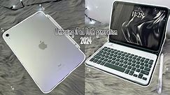 Unboxing iPad (silver) 10th gen 2024 | Pencil | Keyboard Case | Accessories