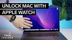 How To Unlock Mac With Apple Watch