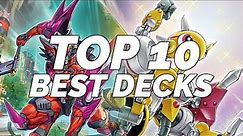 TOP 10 BEST Decks POST DUELIST NEXUS! Yu-Gi-Oh!