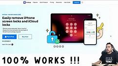 How to unlock your iPhone screen/Apple ID/iCloud when you forget password | iOS unlock 2022