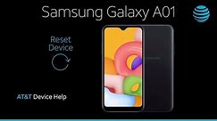 Learn How to ResetDevice on the Samsung Galaxy A01 | AT&T Wireless
