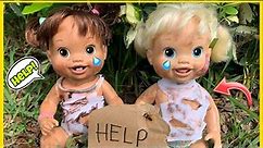 BABY ALIVE Homeless Twins find a home 😢