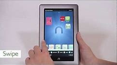 NOOK Tablet Features & Touch Gestures
