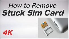 How to Remove Stuck Sim Card from Samsung S6,S7,S8