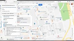 Driving Directions in Google My Map