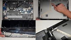Lenovo IdeaPad Flex 5 15ITL05 Disassembly Quick Look Inside LCD Screen Replacement Hinge Repair