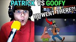 Patrick VS Goofy - Cartoon Beatbox Battles @verbalase REACTION!