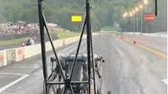 nhra top fuel dragster making pass 3.7s at 331mph