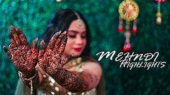 Best Mehndi Highlights | Best Mehandi & Sangeet Ceremony | Cenematic Mehandi Shoot. Wedding