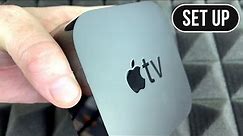 How to Set Up new Apple TV 4k - setup guide manual - Apple TV 32gb