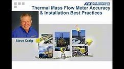 Thermal Mass Flow Meter Accuracy And Installation Best Practices