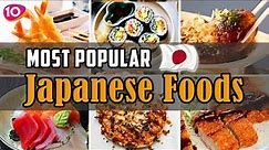 Top 10 Most Popular Japanese Foods || Tokyo Street Foods || Japan Traditional Foods || OnAir24