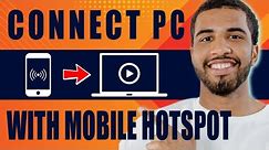 How to Connect PC With Mobile Hotspot Internet (2024)