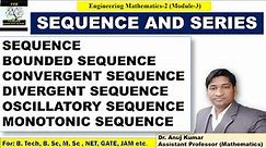 Sequence and Series | Sequence | Bounded Sequence | Sequence and their Convergence | Mathematics 2