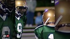 Video shows LeBron James playing high school football